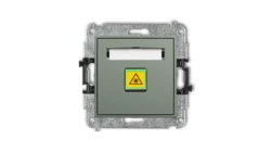 MINI Mechanizm gniazda światłowodowego/optycznego pojedynczego szałwiowy 61MGOP-1