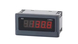 Miernik cyfrowy, 5 cyfr , wejście DC, zak.pom. +/-250V DC, zas. 85-253V AC/DC, z atestem KJ N25 H240400M1