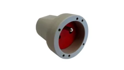 Gniazdo przenośne PCV IP20 250V~ 16 A szare 12138