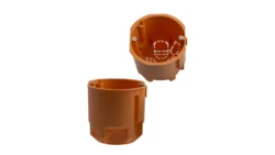 Puszka podtynkowa 60 głęboka z wkrętami, łączeniowa A.0006P/68 /80szt./