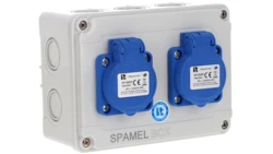 Rozdzielnica 2x3x16A INA=16A IP54 SB-001505-P0010-54