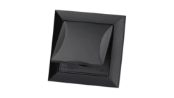 Gniazdo podtynkowe z/u IP44 p/t Pola czarne, 33209