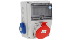 Rozdzielnica 5x32A 2x3x16A INA=32A IP54 SB-074605-S0060-54