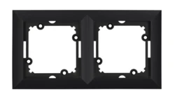 Ramka podwójna Pola czarna, 33210