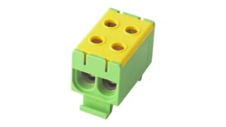 Listwa zaciskowa LZD w korpusie żółto-zielona Cu:2.5-50mm2, Al:6-50mm2 E.4150/Ż-Z