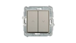 ICON Mechanizm łącznika żaluzjowego z podtrzymaniem taupe 60IWP-88