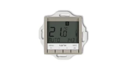 ICON Mechanizm uniwersalnego elektronicznego tygodniowego regulatora temperatury (podświetlenie białe) taupe 60IRT-3.1