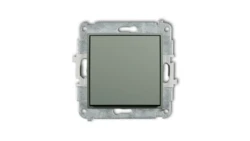 ICON Mechanizm łącznika schodowego (jeden klawisz bez piktogramu) szałwiowy 61IWP-3.1