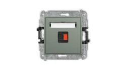 ICON Mechanizm gniazda głośnikowego pojedynczego szałwiowy 61IGG-1