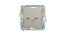 MINI Mechanizm łącznika świecznikowego w stylu amerykańskim taupe 60MWPUS-2