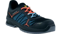 Półbuty z mikrofibry, TPU, dziane, kolor Czarno-niebieski, rozmiar: 41, CAMPISPSBL41