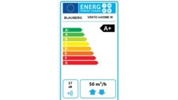 Jednostka wentylacja decentralnej z ceramicznym wymiennikiem entalpicznym, WiFi, czarnym panelem wewnętrznym oraz okapem zewnętr