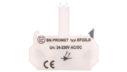 Blok podświetlający LED uniwersalny EF22LB błyskający bezbarwny 24-230V AC/DC W0-Ł EF22LB B