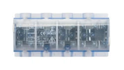 Odgałęźnik instalacyjny 4P OBL 25/16-4 4x25mm2/10x16mm2 szaro-niebieski A13-6148