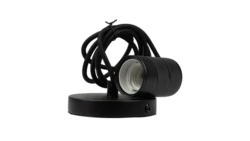 Oprawa sufitowa wisząca 2m E27 Czerń mat