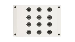 Obudowa kasety 12-otworowa 22mm szara IP67 M22-I12 222688