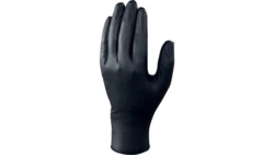 RĘKAWICE JEDNORAZOWE Z NITRYLU, NIEPUDROWANE, OPAKOWANIE 100, CZARNE, ROZMIAR 6/7, V1460B10006