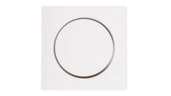 Płytka centralna z pokrętłem ściemniacza, biały polarny Merten, System M MTN5250-0319