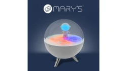 MARYS LAMPKA NOCNA LED RGB KSIĘŻYC BIAŁY