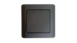 Łącznik podtynkowy uniwersalny, Silva, czarny / 46210