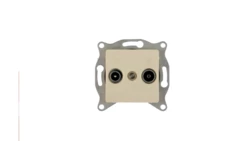 CARIVA Gniazdo antenowe TV/RD kremowe 773734