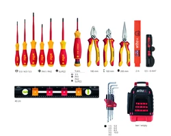 Wiha Zestaw narzędzi dla elektryków w plecaku, 28 cz. 45528