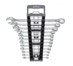 Wiha Zestaw kluczy płasko-oczkowych 13 cz. z uchwytem 45321