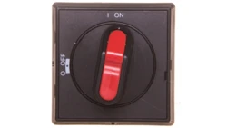 Pokrętło pośrednie czarne IP65 z blokadą do OT16-125F OHBS2AJ 1SCA105213R1001