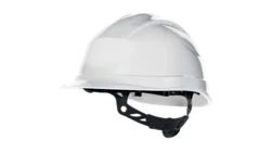 Hełm budowlany z polipropylenu z regulacją obwódu głowy od 53 do 63 cm kolor biały rozmiar REGULOWANY TETE QUARUP3BC