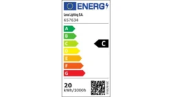 Oprawa hermetyczna ATLAS STEEL LED 600mm 3100lm 840 IP66 120D 20W czarny