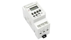 Programator czasowy na szynę cyfrowy tygodniowy, zegar sterujący 7D Schelinger A26-TSGE2