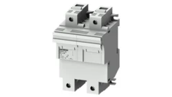 Podstawa bezpiecznikowa do wkładek cylindrycznych 22x58mm 100A 2-bieg. Na szynę DIN 3NW7221