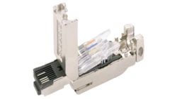 Wtyczka RJ45 2x2 kat.5 prosta w obudowie metalowej 6GK1901-1BB10-2AE0 /50szt./