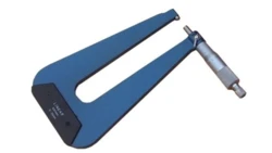 Mikrometr, typ: Długie ramiona, zakres: 0 mm →25 mm, Obie opcje