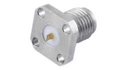 Złącze koncentryczne Montaż na kołnierzu Żeńskie, męskie 50 typ złącza Złącze SMA 26.5GHz Lutowane