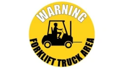 Etykieta ostrzegawcza, materiał Winyl Ogólne niebezpieczeństwo Etykieta