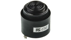 Brzęczyk piezoelektryczny średnica 43mm, sygnał impulsowy szybki 91dB RS PRO /25szt./