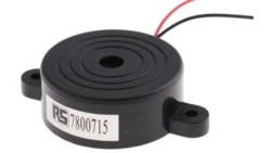 Brzęczyk piezoelektryczny średnica 41.8mm, sygnał ciągły 90dB RS PRO /49szt./