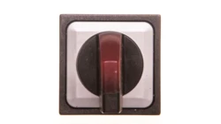 Napęd przełącznika 2 położeniowy czarny z podświetleniem bez samopowrotu Q25LWK1R-RT 040660