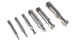 Frez do rowków na wpusty, typ: Śrubowy, HSS, l. żłobków: 2,