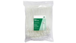 Opaska kablowa UV biała 4,8X380