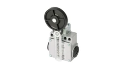 Wyłącznik krańcowy 2R wolnoprzełączający regulowana dźwignia z rolką z gumy Ø50 PDM1F52PW02 A37-5754