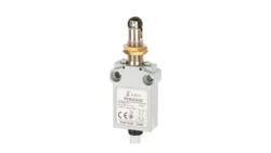 Wyłącznik krańcowy 1R 1Z wolnoprzełączający rolka z tworzywa Ø10,7 z mocowaniem za gwintowaną głowicę PEM2G23X A37-B89X