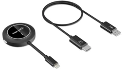 Bezprzewodowy transmiter obrazu USB-C do HDMI 1080p do 30m