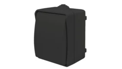 Łącznik świecznikowy natynkowy Aqua Plus IP54 antracyt / 40332