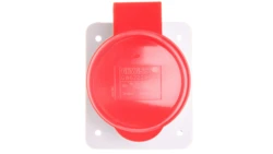 Gniazdo stałe 5P 32A 400V czerwone IP44 10 6H IEC 309 HP GW62221H /opak. 25/