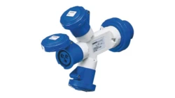 IP67 rozdzielacz2P+T 32A 230V 3X2P+E GW64062 /opak. 5/