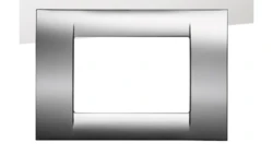 VIRINA Ramka pojedyncza 6 modułów pozioma chrom GW22256 /opak. 8/