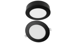 Oprawa Downlight 18W 1650lm okrągły CCT 2w1 czarny IP20