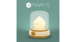 MARYS lampka nocna LED Płomyczek żółty MW61049